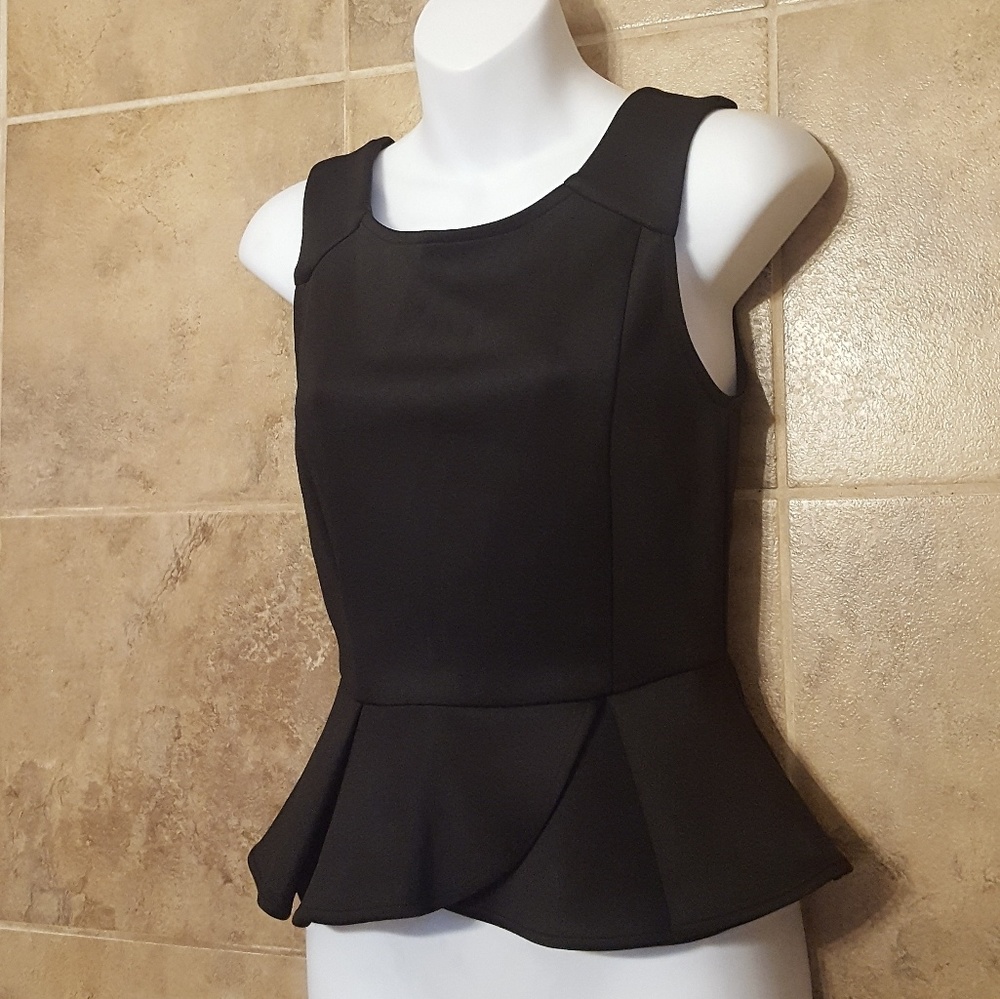 BCBGeneration Peplum Top XS